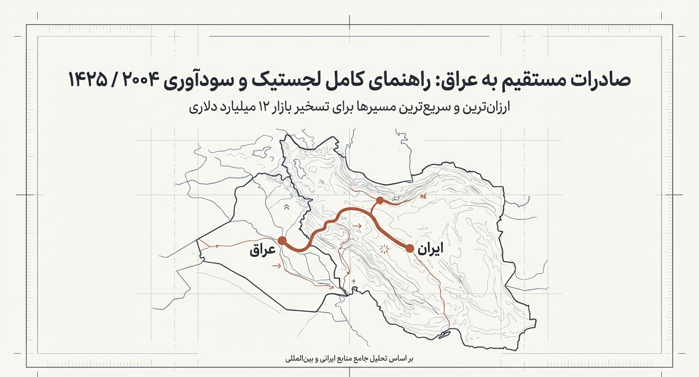 ارزان‌ترین روش صادرات به عراق